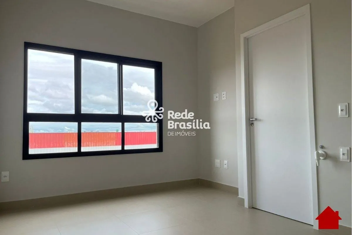 Quadra QS 3 Residencial Rodrigo Muniz | Apartamento de 1 quarto com suite nascen...