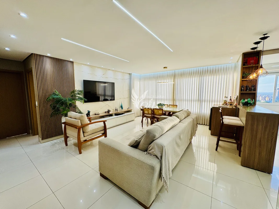 Apartamento de 103 m², 3 suítes plenas, com lazer completo no Setor Leste Univer...