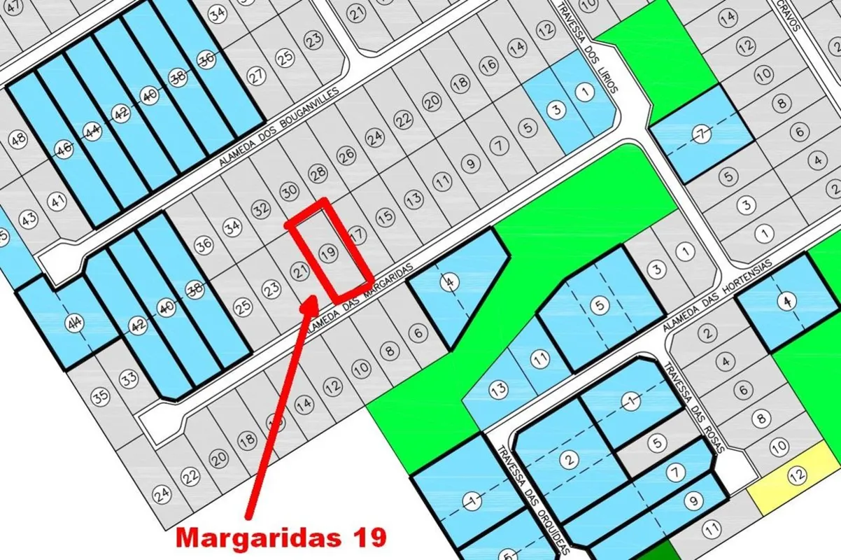 Lote à venda no Condomínio Santa Mônica - Exclusividade e Qualidade de Vida no m...