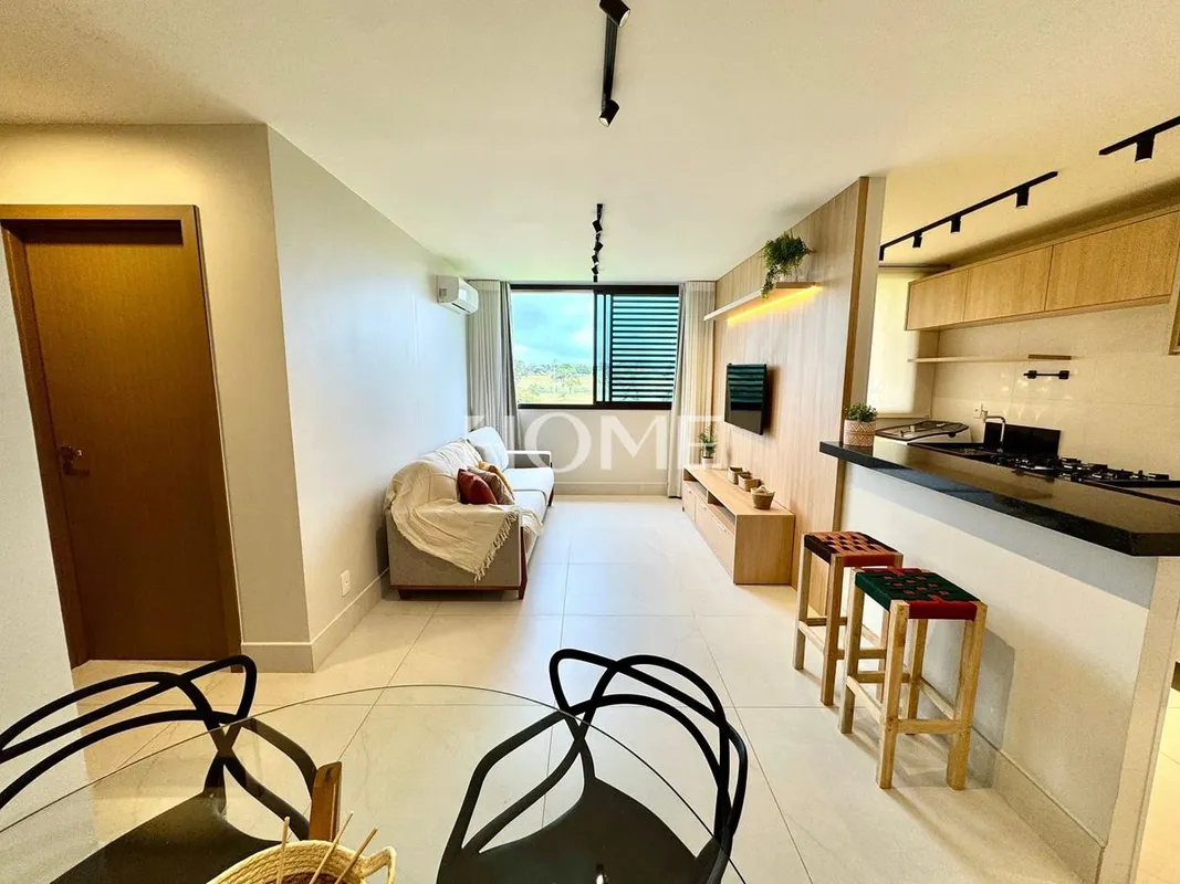 Apartamento mobiliado com vista livre na melhor quadra do NoroesteSQNW NoroesteA...