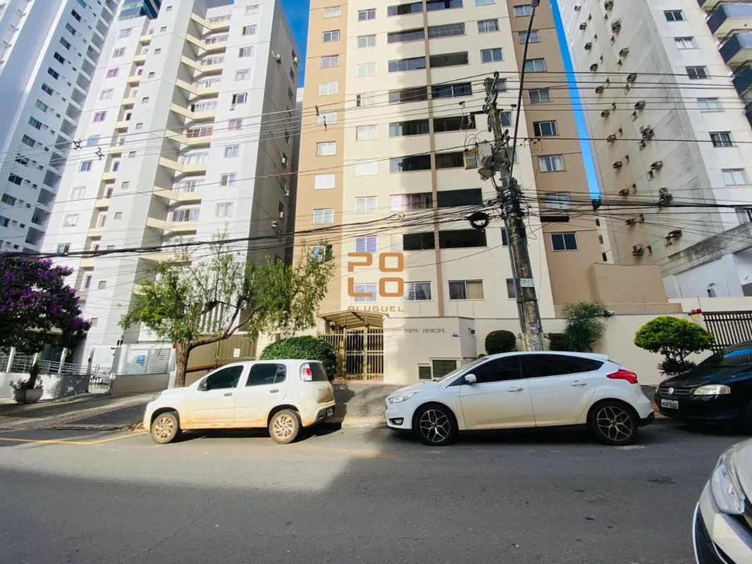 Apartamento para alugar no Edifício Porto Príncipe, no Setor Bela Vista, em Goiâ...