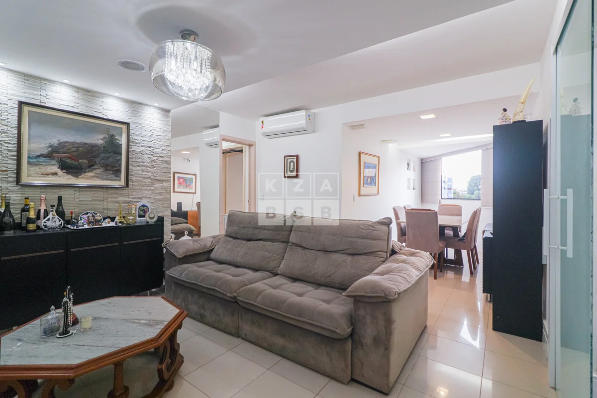 Apartamento à venda no Sudoeste!-3 quartos, sendo 1 suíte-Dce completa, transfor...