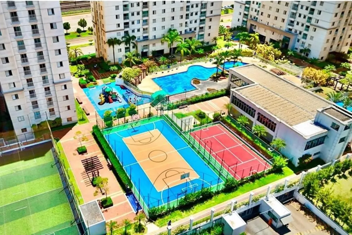 Apartamento de 2 quartos com suíte e varanda à venda no Residencial Ventura em S...