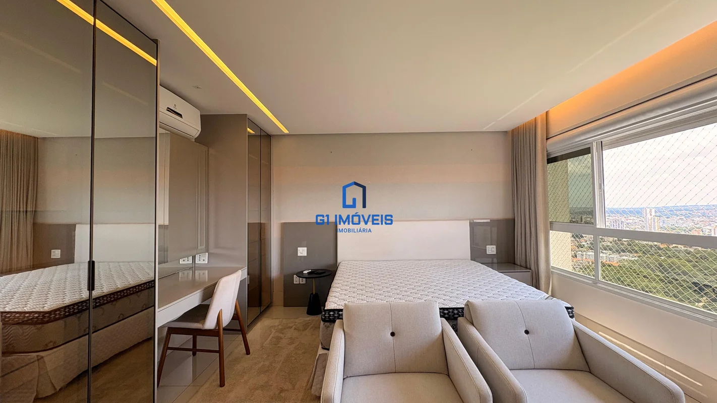 ? **Exclusividade e sofisticação no Setor Oeste!**Apartamento de **264 m² no Poe...