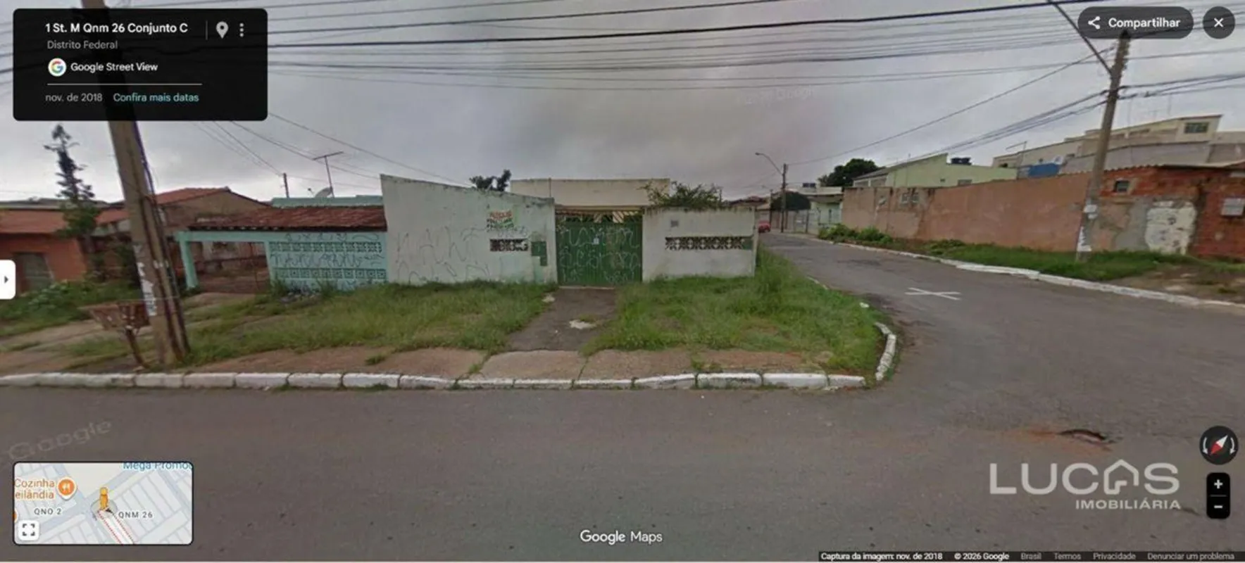 Lote / Terreno a venda QNM 26 - Ceilândia Norte - Lote de 250 m2- esquina - voca...