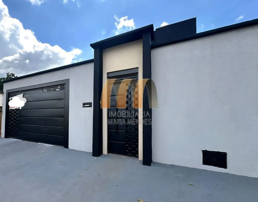 Casa com 3 quartos, sendo um suíteGaragem para 3 carros, banheiro social,Banheir...