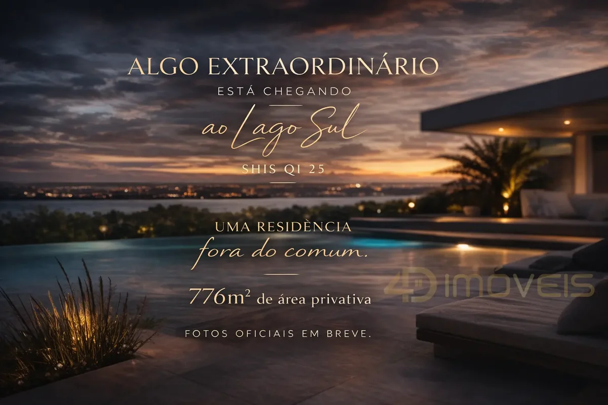 SHIS QI 25 – Lago SulPré-lançamento do anúncio | Acesso PrivadoAlgumas oportunid...