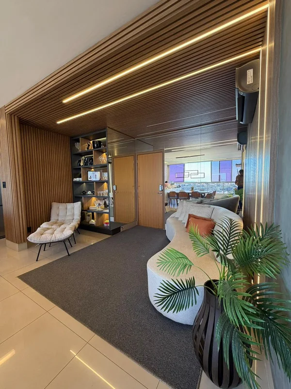 Apartamento mobiliado e decorado com 3 quartos no Parque Cascavel – sofisticação...