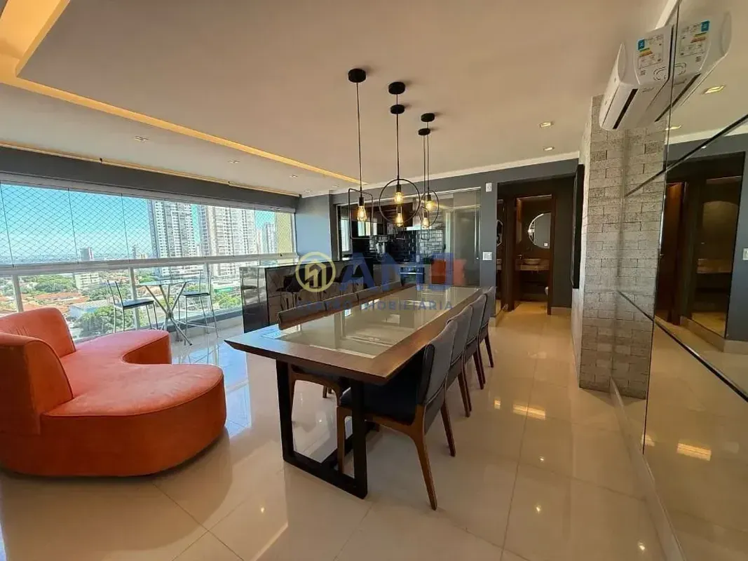 APARTAMENTO MOBILIADO PARA LOCAÇÃO NO PALCO VACA BRAVA - Próximo ao Goiânia Shop...