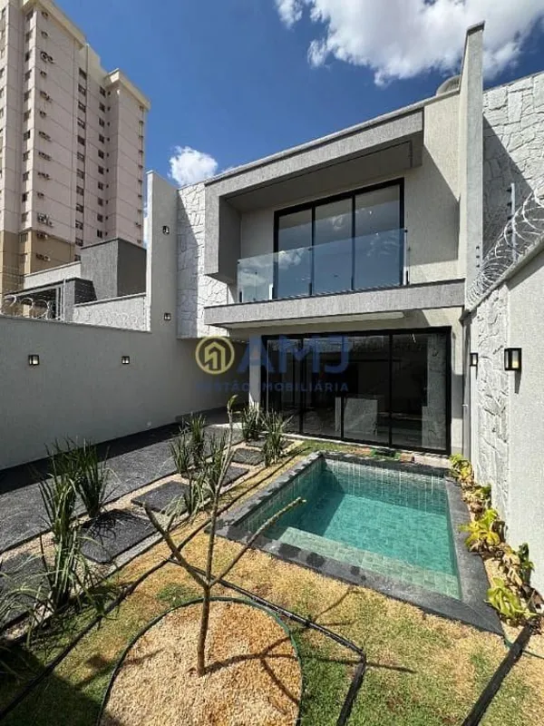 SOBRADO À VENDA PARQUE AMAZÔNIA GOIÂNIA Alto padrão Moderno Lazer completo Pavim...