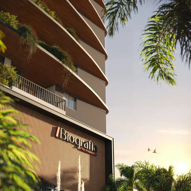 Apartamento 2 suitescom 65m²,com uma planta que prioriza a integração de ambient...
