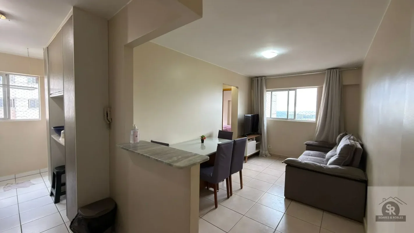 Apto de 44m² no Res. Miami Beach, 2 qtos, Armários, Lazer Completo, Vaga Coberta...