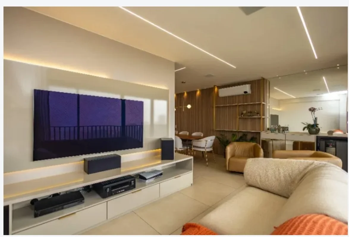 Oasis Design | 130 m2 Reformado | Alto Padrão | Automação + Ar em Todos os Ambie...