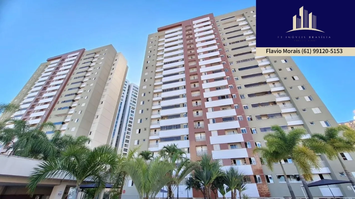 ÁGUAS CLARAS SUL Residencial All 96 metros 3 quartos, sendo 1 suíte 2 semi-suíte...