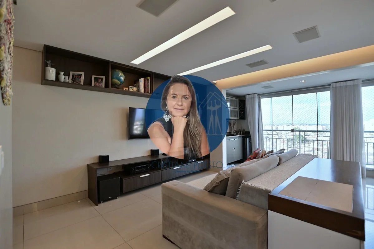 Melhor condomínio infantil do GuaráApartamento com 113m2, varanda ampla, andar a...