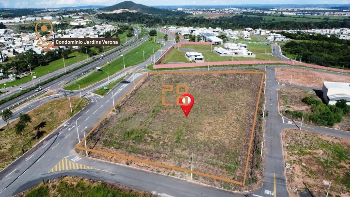 Área comercial para alugar no Residencial Genova, em Senador Canedo, com aproxim...
