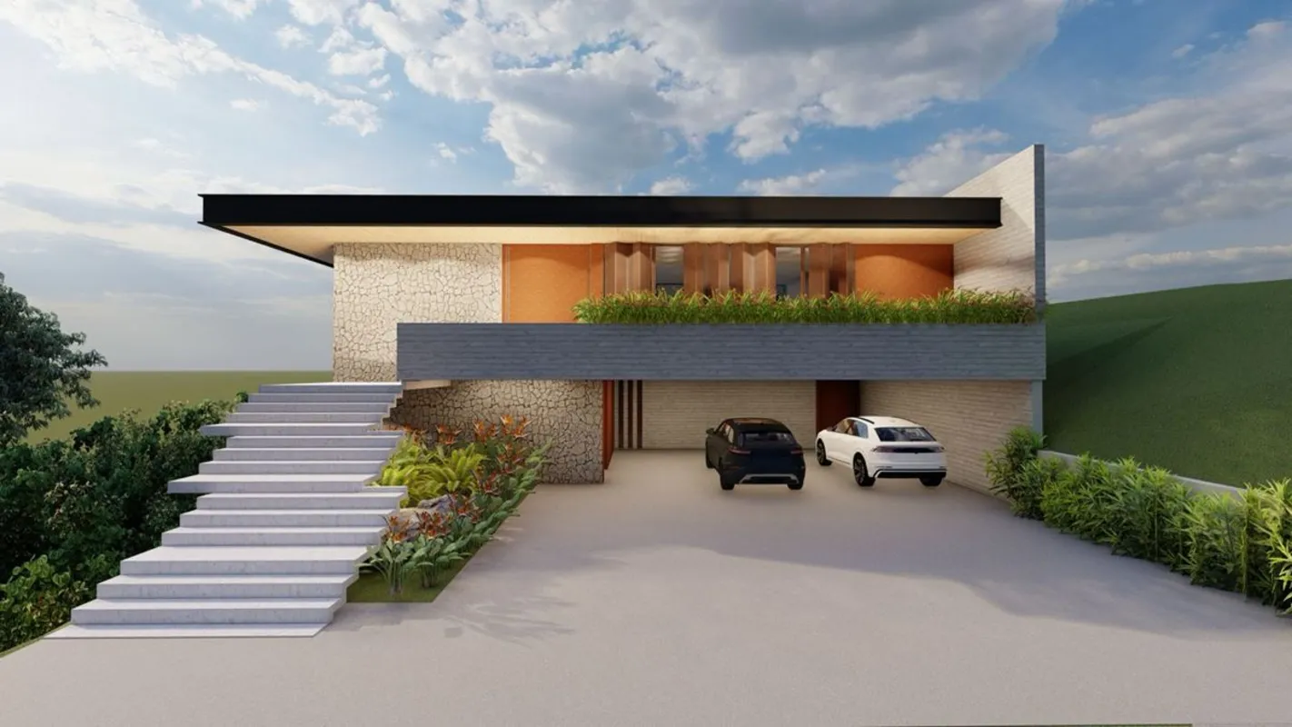 Mansão moderna com vista extraordinária no Res. Aldeia do Vale - Goiânia2.167,60...