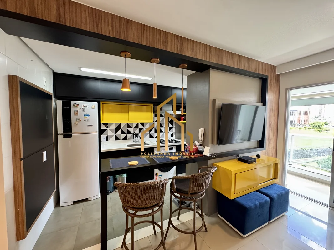 COM VARANDA GARDEN –Apartamento diferenciado, bem distribuído, com excelente ilu...