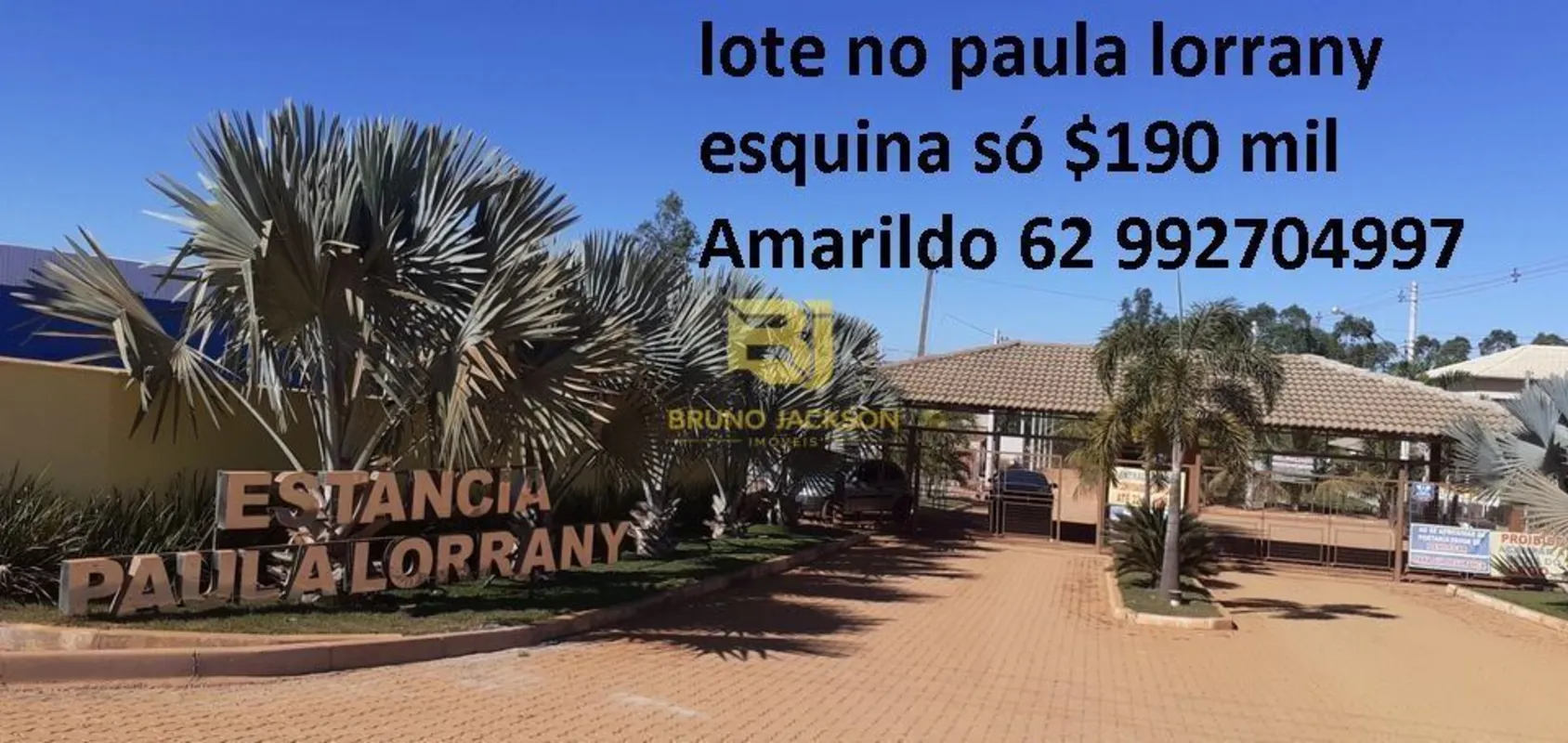 Lote no Lago Corumbá IV – Entrada por AbadiâniaOportunidade imperdível para você...
