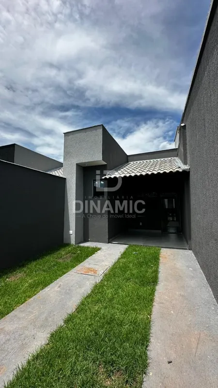 (ID 08) Casa à venda no Jardim Itaipu em Goiânia com 2 quartos e quintal, casa t...