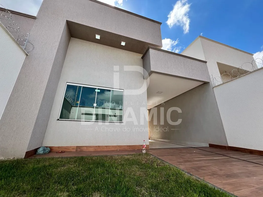 (ID 01)Casas Novas com Área Gourmet Completa, no Jardim Luz - Aparecida de Goiân...