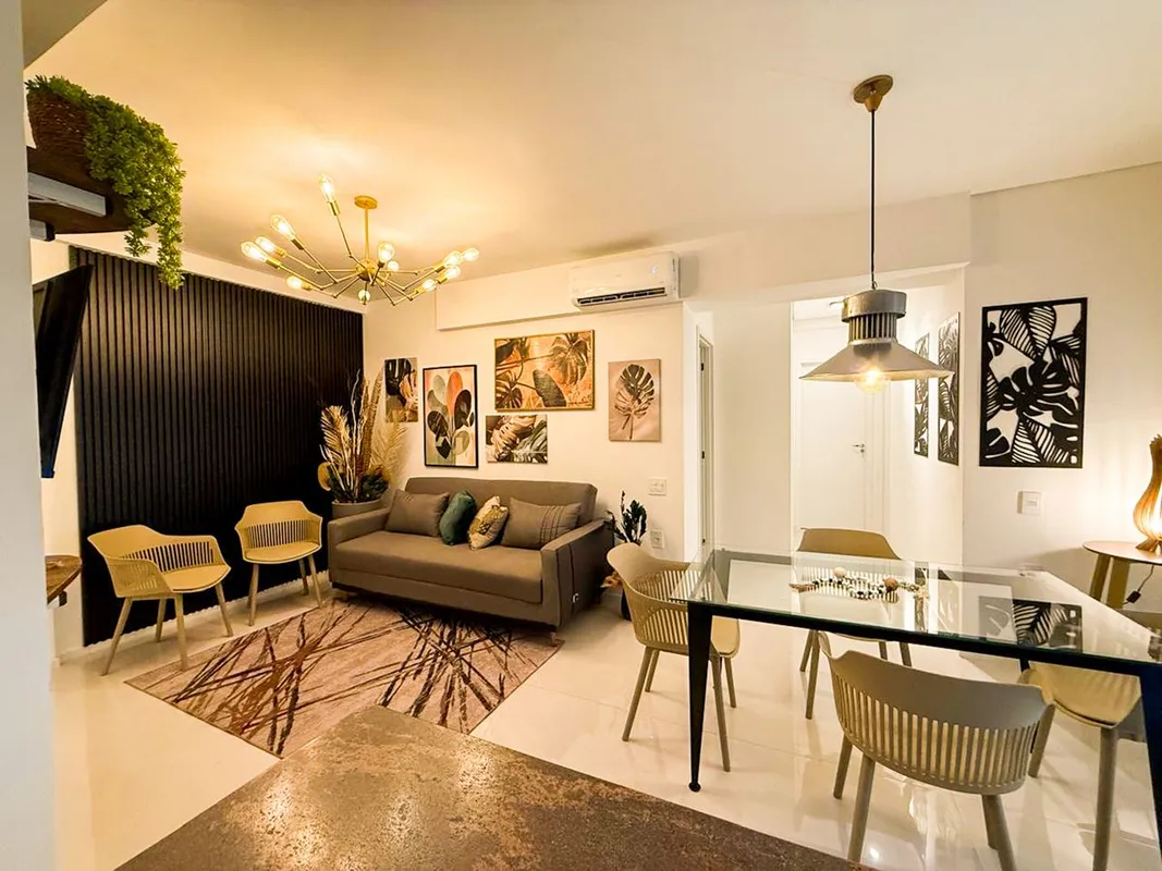 Apartamento para Aluguel – Wish Vaca Brava - 3 Quartos (1 Suíte) | Totalmente Mo...