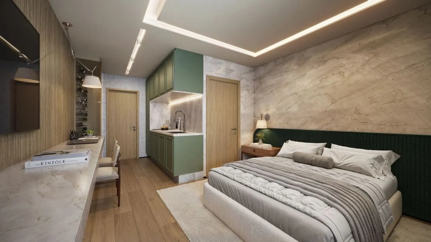 Sharks imobiliária vende Studio Decô Alto Padrão na Ricardo Paranhos com 26m² em...