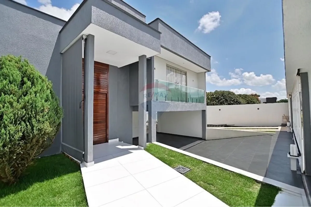 Casa com 3 suítes, moderna e lazer completo | 800m² de lote | Ponte Alta Residen...