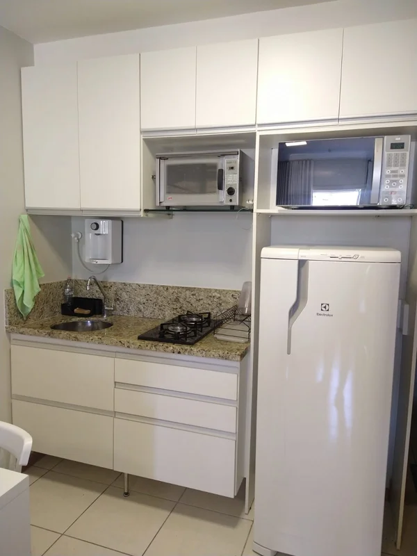 Apartamento de 01 Quarto- Semi Mobiliado- varanda- Garagem - lazer completo- Ven...
