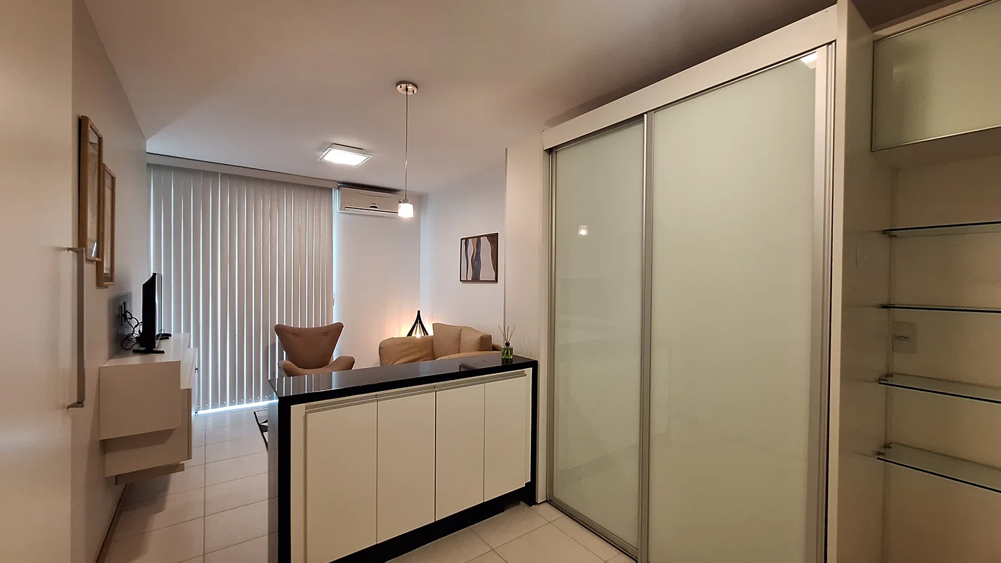 Flat MOBILIADO, com 1 quarto, para ALUGAR, são 44 m², por apenas R$ 5.626/mês (i...