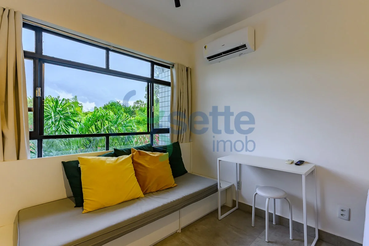 Luz, vista e leveza em cada detalhe.Na 910 Sul, esta kitnet de canto foi complet...