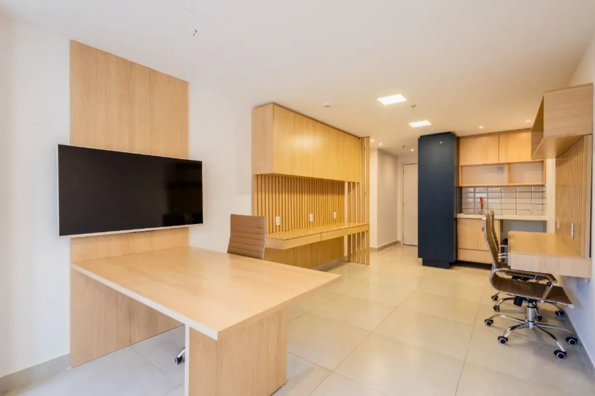 Le Quartier Águas Claras | Sala Reformada, Mobiliada | 1 vagaSala comercial dife...