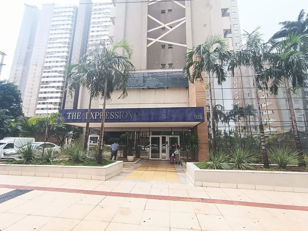 Apartamento mobiliado 1 quarto no The Expression – Setor Bueno | 45m²Se você pro...