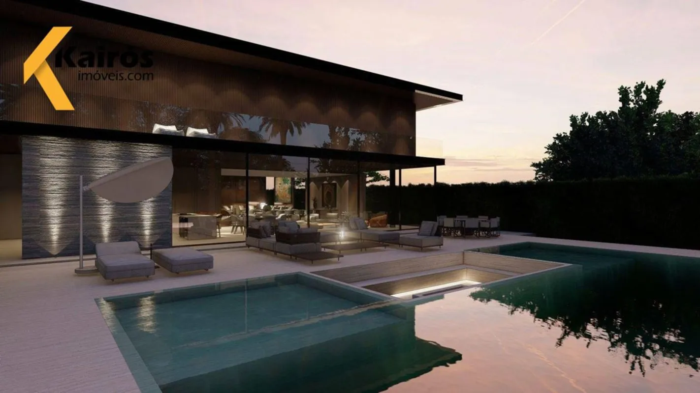 Residência contemporânea, altíssimo padrão, 4 suítes, 1.050m² de área construída...