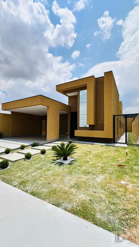 -Casa de luxo em ponte alta norteAv Alameda dos Ipês4qts3 suites4 banheirosProje...