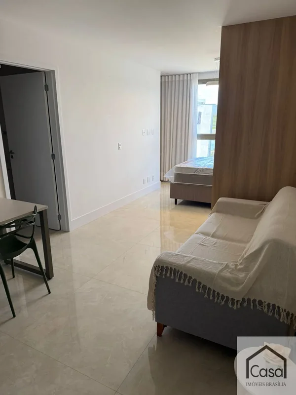 CASA IMÓVEIS ALUGA EXCELENTE STÚDIO 36m²1 Quarto com suíte e mobília nova, 1º lo...