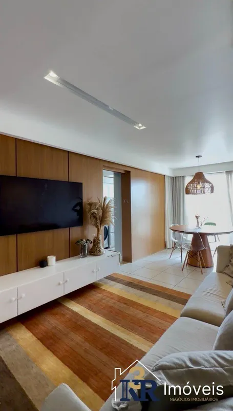 3Q - 1 suíte 75m2 Nascente 2 vagas de garagem coberta Projeto arquitetônico e lu...