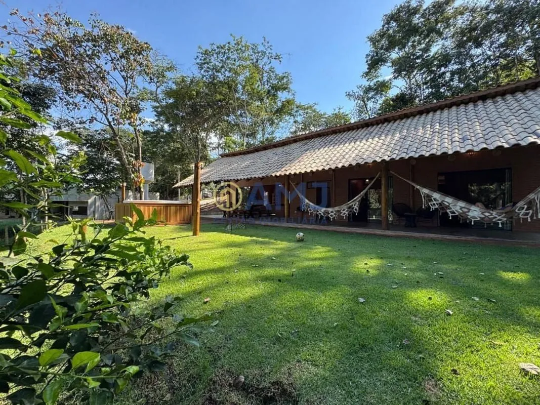 CHÁCARA MOBILIADA À VENDA COND. COUNTRYVILLE HIDROLÂNDIA/GOUm refúgio charmoso e...