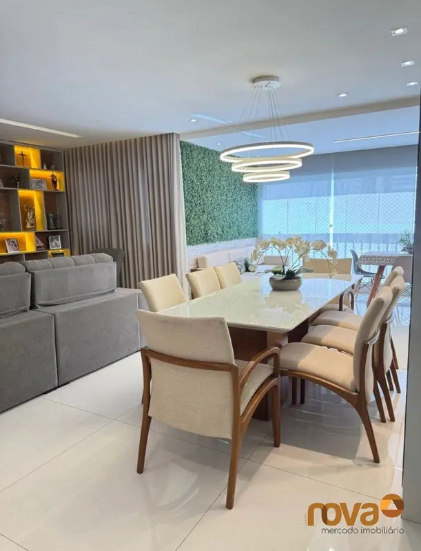 Apartamento Mobiliado e decorado com 3 quartos 3 suites no Jardim Goiás Varanda ...