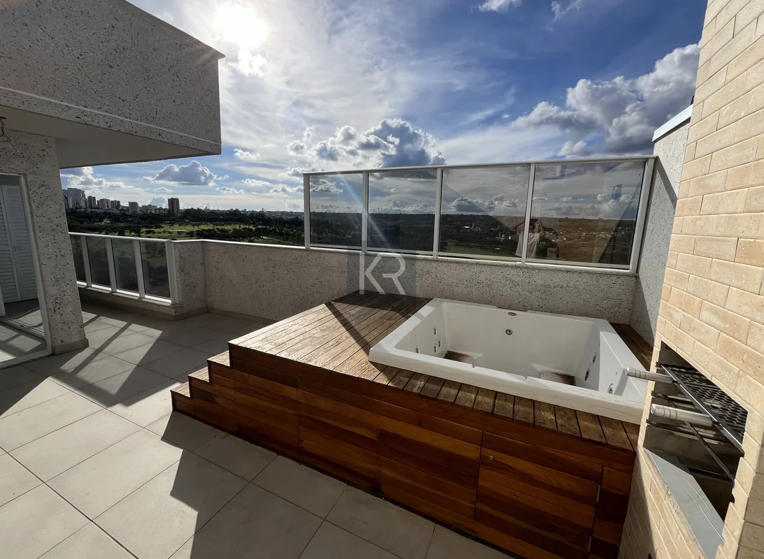 Cobertura Linear | Vista Livre | Área Gourmet com Jacuzzi | Reserva ParqueCobert...