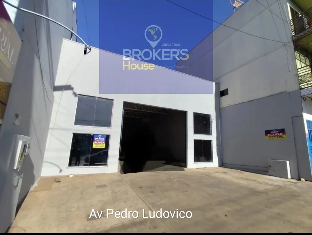 Galpão para aluguel na Av. Pedro Ludovico, Vila São Joaquim, Anápolis-GO. Com 18...