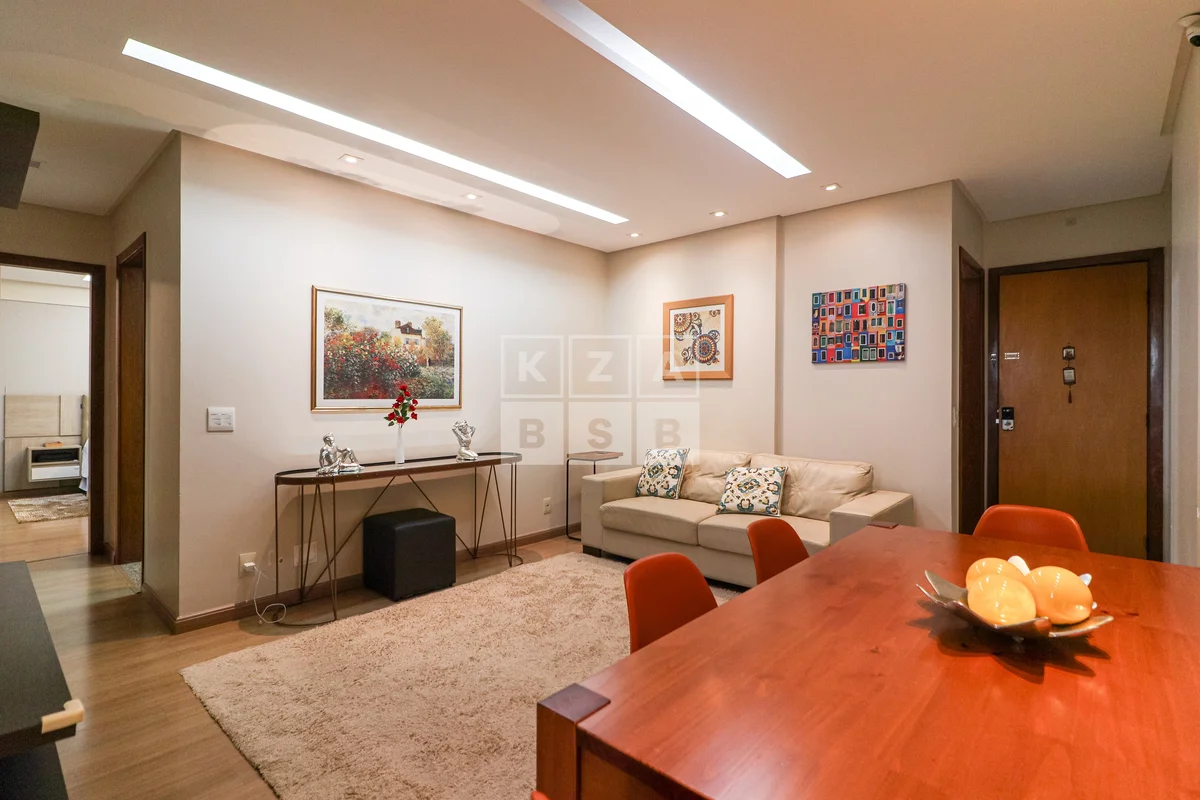 Apartamento perfeito no edifício Villa Calábria, na melhor localização do Guará ...