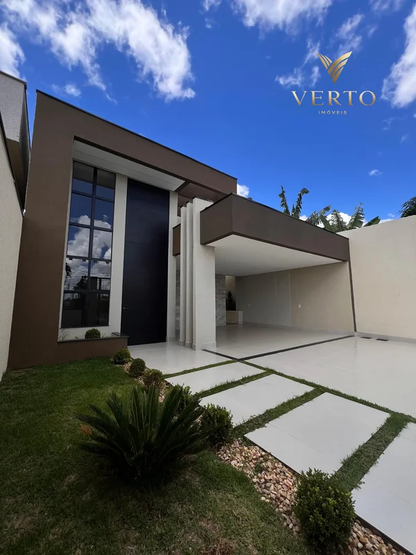 Casa nova, de alto padrão em condomínio fechado localizado em Arniqueiras! São 3...