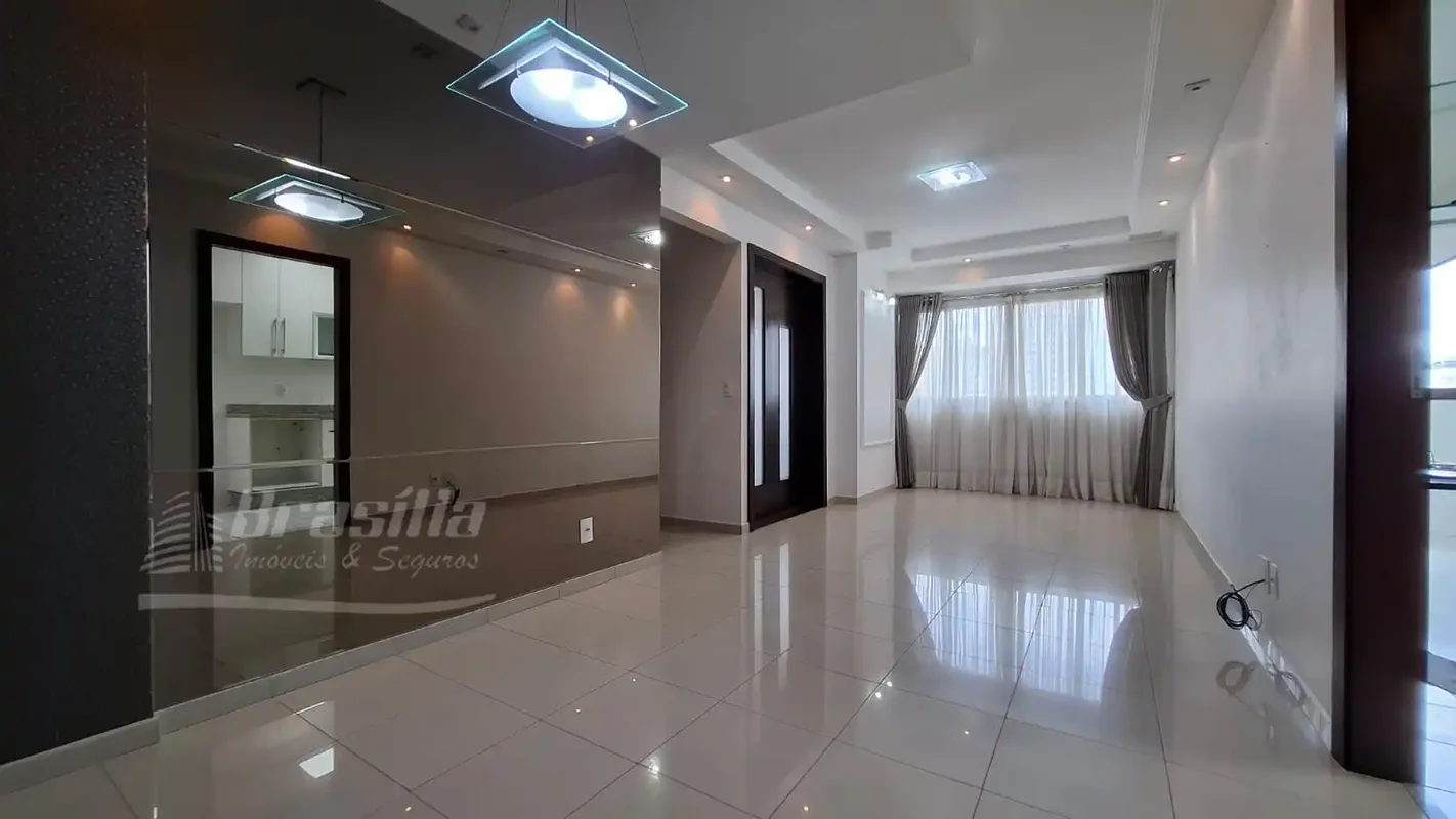 MIRANTE DAS ÁGUAS Apartamento com sala jantar , estar e sala de TV/escritório in...