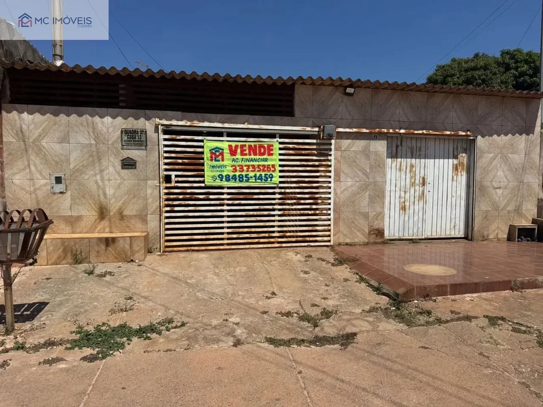 Casa à Venda em Águas Lindas – Águas Bonita 01 (Até 100% financiada)| 4 Quartos ...