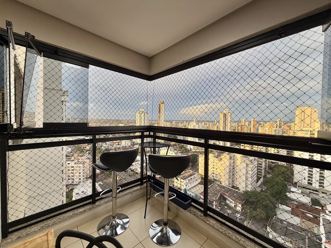 À venda no Setor BuenoAbaixo da Avenida T-7Apartamento MOBILIADO com 104m² de ár...