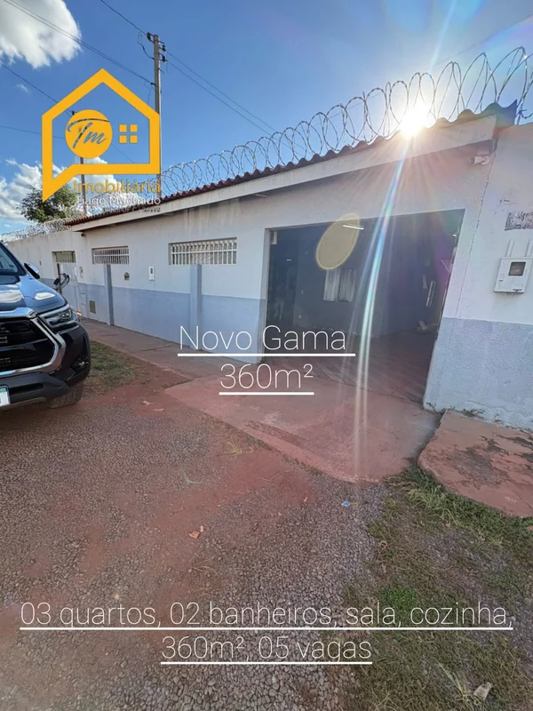 Excelente casa no Novo Gama – GO com excelente padrão- 03 Quartos- Sala ampla e ...