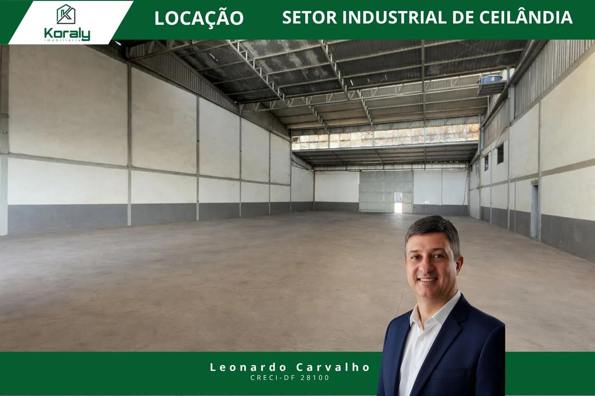 620 m² de área totalAmplo vão livrePé-direito altoEstrutura metálica reforçadaPi...