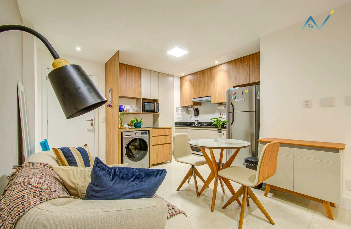 CRNW 510 Bloco B V&C Studios.Belíssimo apartamento Garden com 47,73 m2 e mais 1 ...