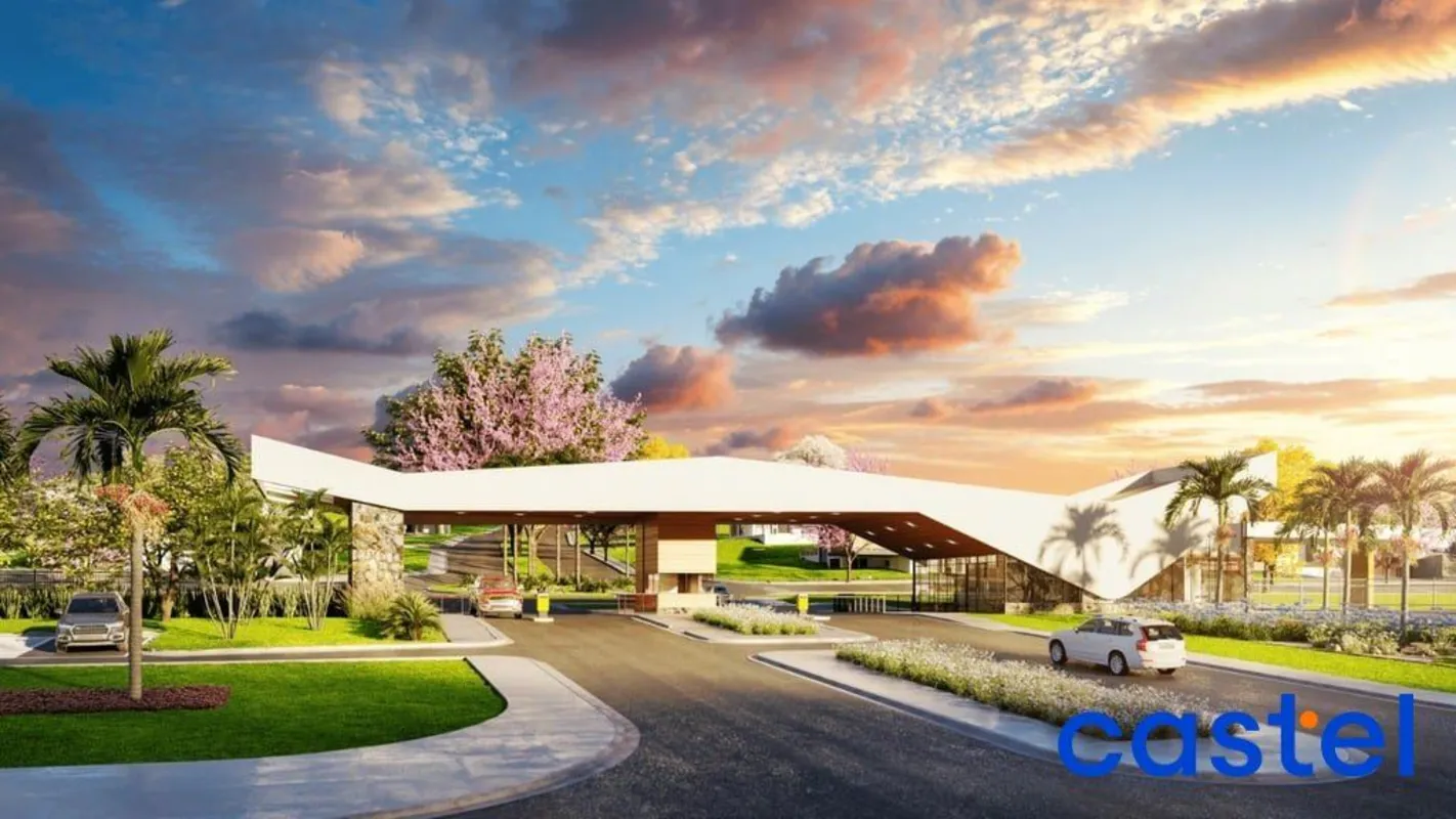 Um projeto rico em elementos naturais como pedra e madeira, mas com um ar contem...